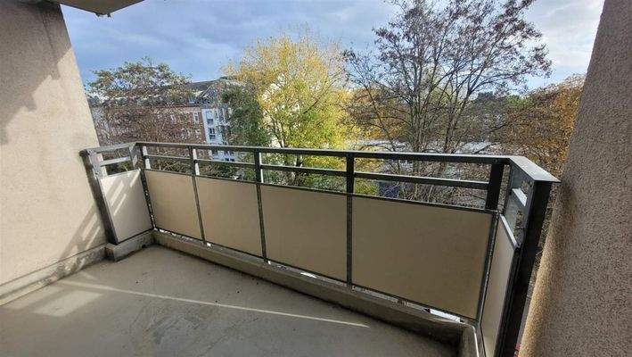 Balkon am Wohnzimmer