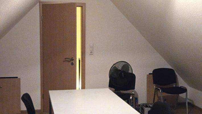 Ausgebautes Studio im Dachboden