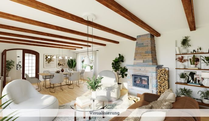 Visualisierung Wohnzimmer