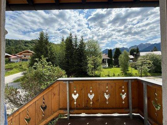 Zugang zur Wohnung im Obergeschoss