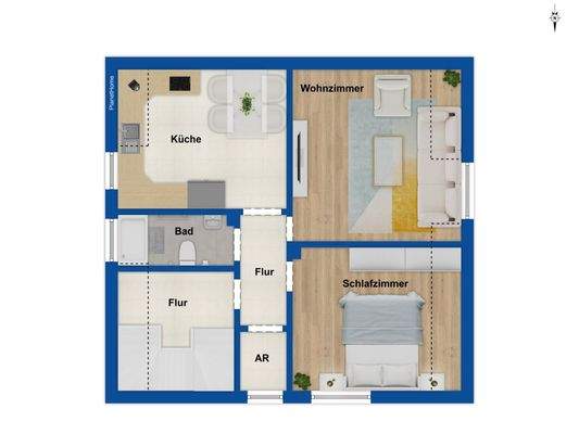 Grundriss Dachgeschoss