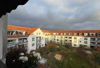 Aussicht Balkon Innenhof
