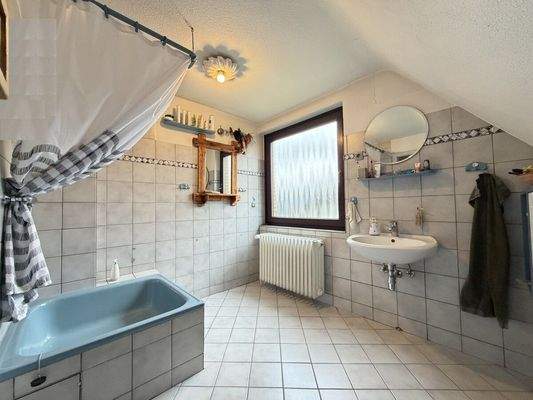 Duschbad von guter Größe