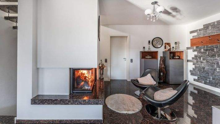 Wohnzimmer im Erdgeschoss