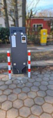 Ladestation an der Straße