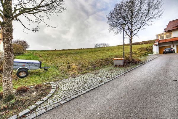 Eingang des Grundstückes