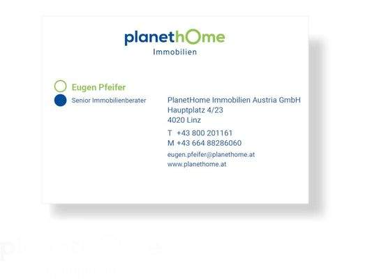 Visitenkarte Pfeifer Eugen