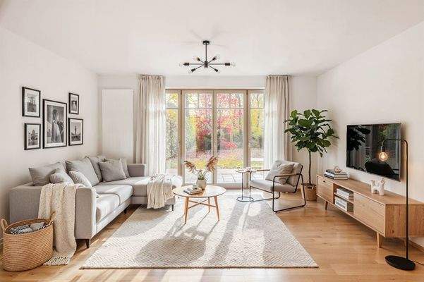 Visualisierung Wohnzimmer