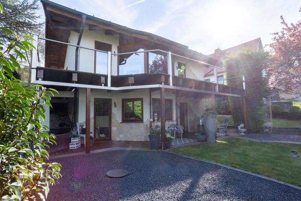 Haus Ansicht vom Gartenbereich 