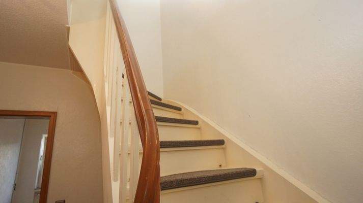 Treppe zum Spitzboden