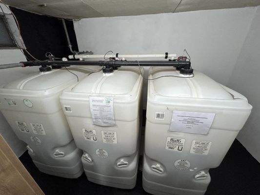 Modernisierte Tankanlage