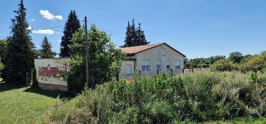 Rückansicht des Gebäudes