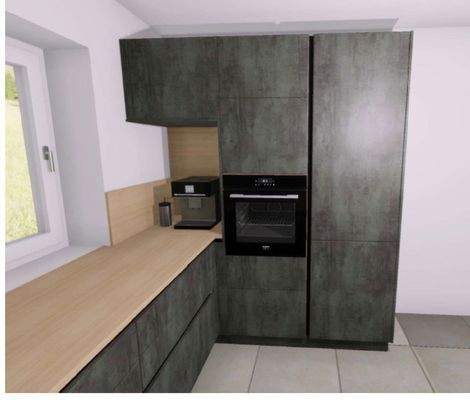 Einbauküche Darstellung