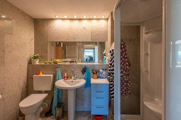 Badezimmer Wohnung rechts