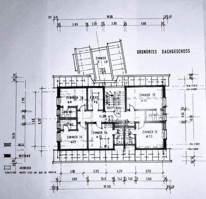 Grundriss Dachgeschoss