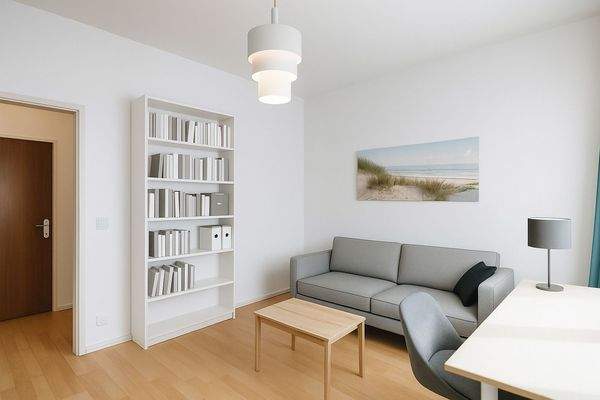 Visualisierung Arbeitszimmer