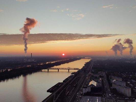 Winter-Sonnenaufgang