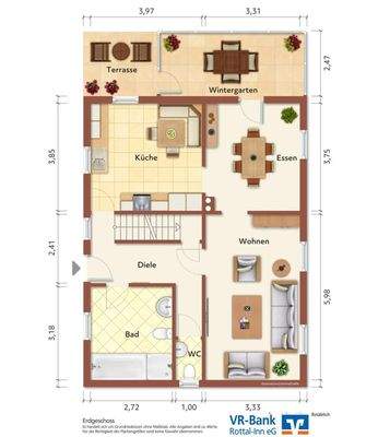 Grundriss Erdgeschoss