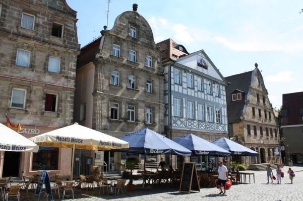 Blick vom Marktplatz