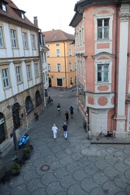 Aussicht vom Erkerzimmer