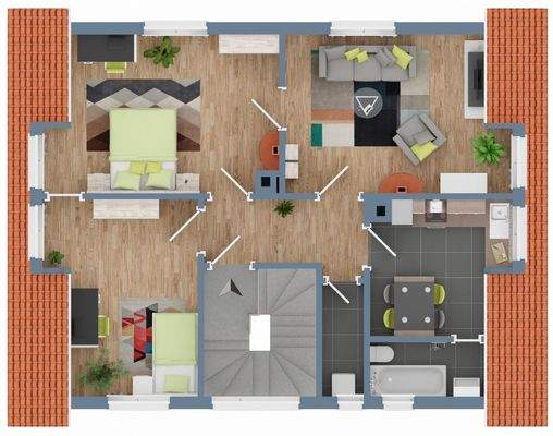 Grundriss Dachgeschoss