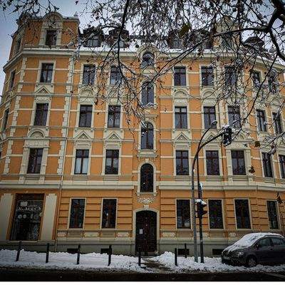 Hausansicht Mehrfamilienhaus