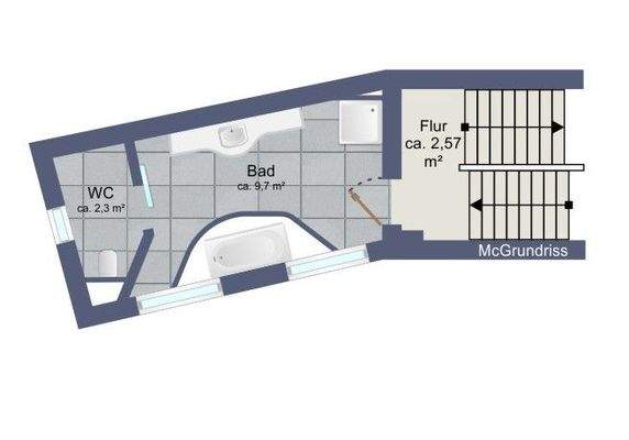Grundriss Zwischenebene 