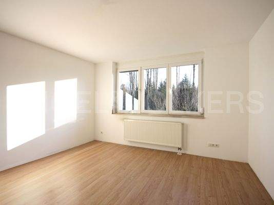 Eines der Schlafzimmer im Obergeschoss 