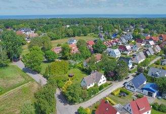 Luftbild mit Südwestansicht