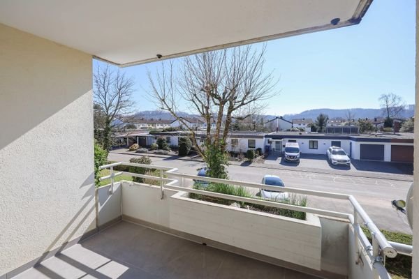 Ausblick Balkon