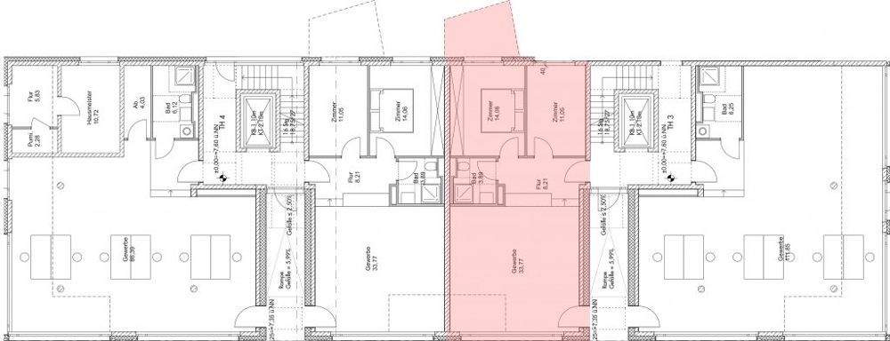 Grundriss Nutzeinheit 3