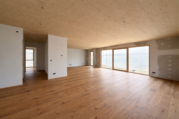 Wohnzimmer  und Flur