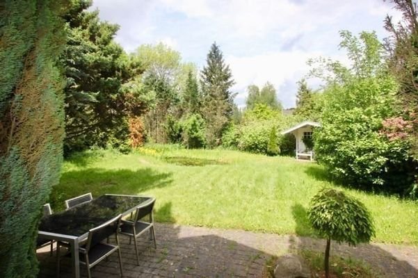Blick aus dem Salon