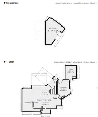 Einheit mit Terrasse