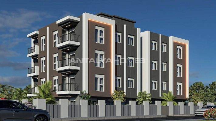 2-Bedroom Flats in a Secured Complex in Antalya Kepez