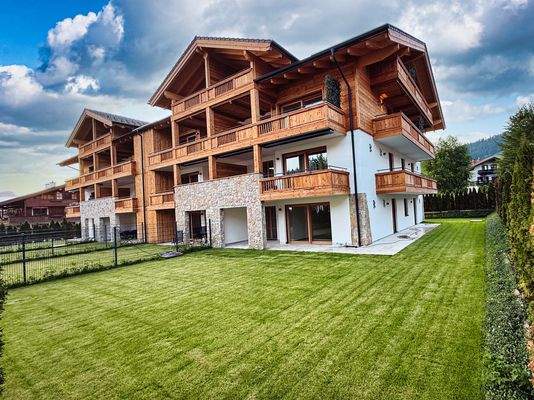 Südansicht Terrassenwohnung