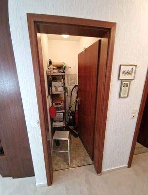 Integrierter Abstellraum