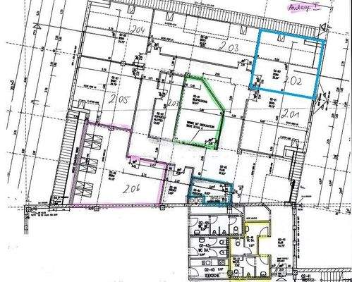 Einzelbüros 41 m² + 25,34 m² 