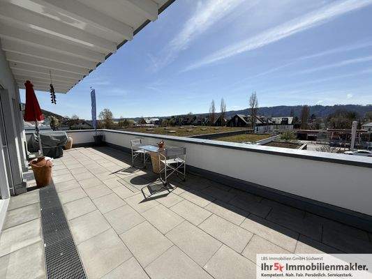 Wunderbare Dachterrasse