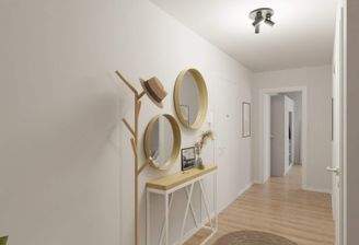 Heller und freundlicher Eingangsbereich