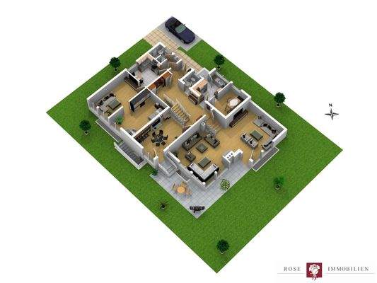 Grundriss EG (unverbindliche Illustration))