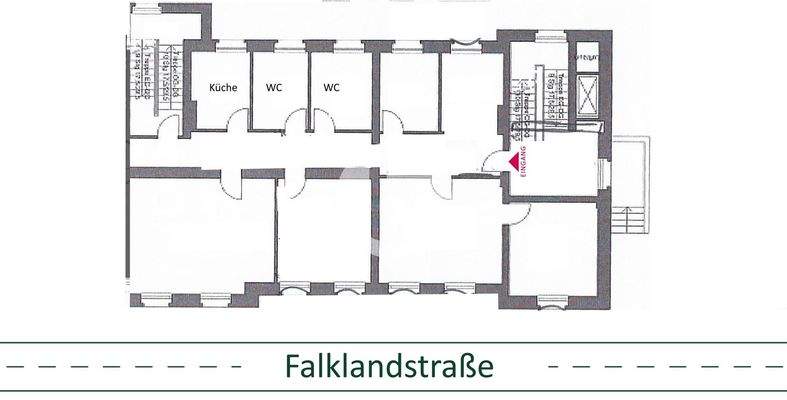 1. Obergeschoss mit ca. 195 m²