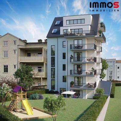 Visualisierung Gartenansicht