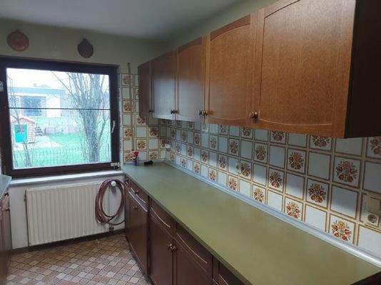 Die Einbauküche im EG