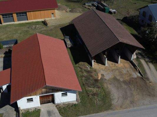 ehem. Stall link   Fahrsilo