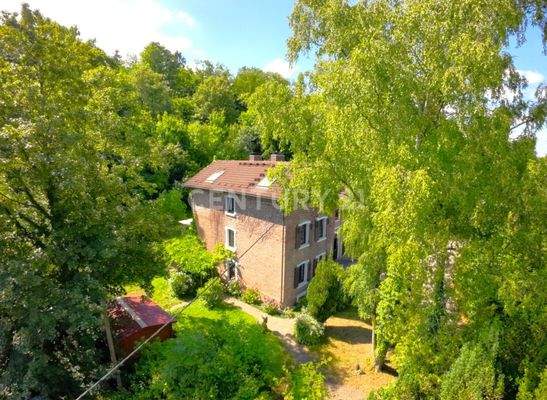 Ansicht linke Seite des Hauses 