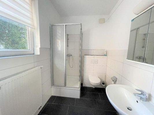 Das Badezimmer im EG - Whg. 1