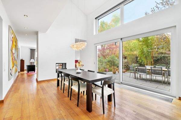 Wohnen mit Gartenblick