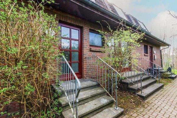 Außenansicht der Mehrfamilienhäuser