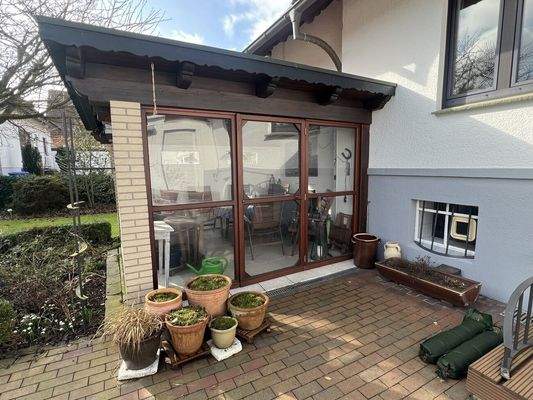 Gemütlicher Wintergarten